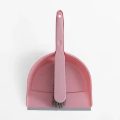 Zmiotka z szufelką różowa